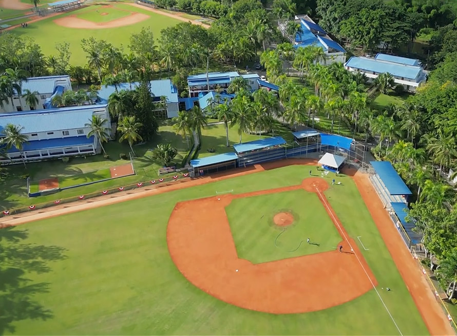 ANBARD-Baseball field and buildings
